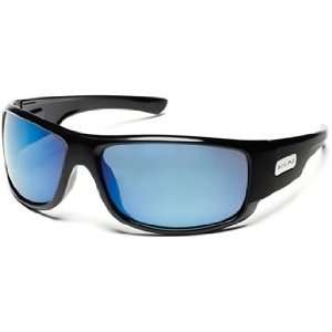 Smith Sport Optics Suncloud Impulse Mirror Sunglasses Black/Blue Lens 