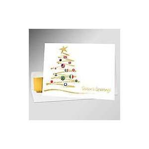  50 pcs   Gathering Of Nations Corporate Holiday Cards 