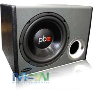   PS WB112 PORTED LOADED SUBWOOFER ENCLOSURE BOX w/ 12 CAR SUB WOOFER