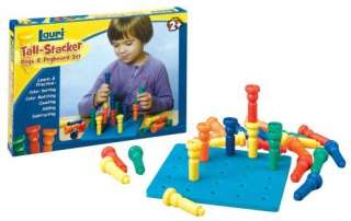 New Lauri Tall Stacker Pegs & Pegboard Pre K OT Autism  