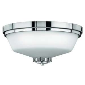 Hinkley Ashley 5191CM Round 3 Light 180 watt (7H x 15W) Glass Flush 