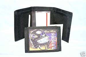 BALTIMORE RAVENS Sublimated Logo TriFold Wallet NEW  