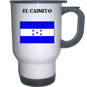  Honduras   EL CAIMITO White Stainless Steel Mug 