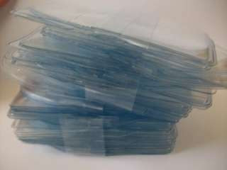 100 NEW Individual Clear Plastic Sleeves Coins Jewelry  