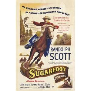  Sugarfoot Movie Poster (11 x 17 Inches   28cm x 44cm 
