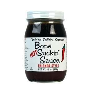 Bone Suckin Sauce Hot and Thicker Style Grocery & Gourmet Food