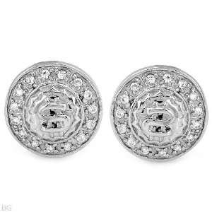 Stylish Brand New Earrings With 0.60Ctw Cubic Zirconia Made In 925 