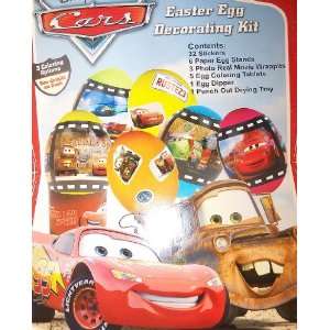  Disney Pixar CARS Easter Egg Decorating Kit Toys & Games