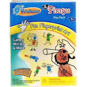  Pirates Play Pack   Fun Fingerprint Art Toys & Games