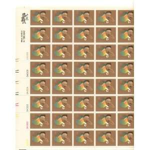  Henry Tanner Full Sheet of 50 X 8 Cent Us Postage Stamps 