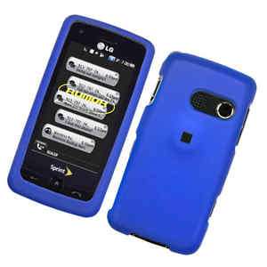 LG 511C/LG 511C STRAIGHT TALK SOLID BLUE SNAP ON COVER CASE 