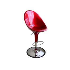  Mu Bar Stool in Red Wholesale Interiors   A190: Home 