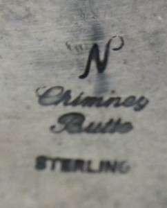 Sterling Silver Chimney Butte Signed Southwest Native America Mens 