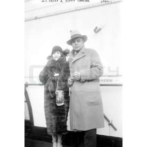  Pin Up Girl Betty Compson with Jas Cruze on a Cruise Ship 