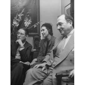 John Kennedy of the San Diego Journal with Poet Ogden Nash and His 