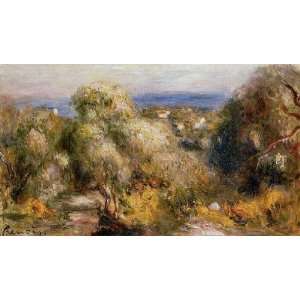   name: View of Cannet, by Renoir PierreAuguste Kitchen & Dining