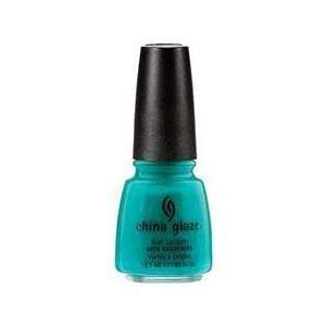  China Glaze Turned Up Turquoise: Health & Personal Care