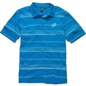  Fox Racing Transmission Polo   Small/Electric Blue 
