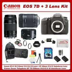 Canon Lens Pro Pack: Includes   Canon EF S 18 135mm f/3.5 5.6 IS Lens 