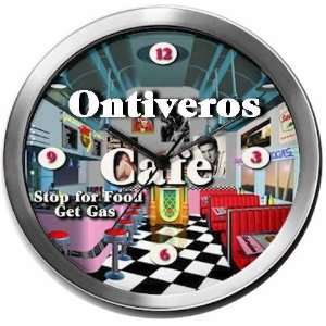  ONTIVEROS 14 Inch Cafe Metal Clock Quartz Movement 