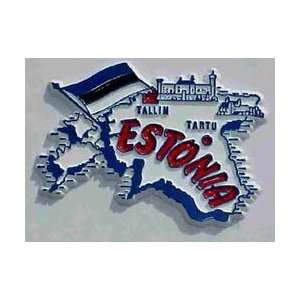 Estonia   Country Magnet