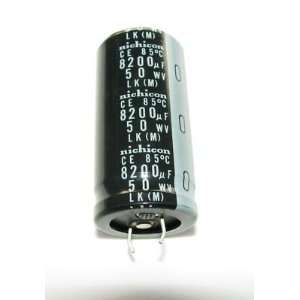  Capacitor 8200 uf 50V   Electrolytic 1 pc FL USA 