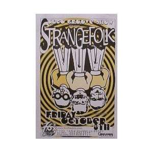  2 Strangefolk Handbill Strangefolk Denver poster 