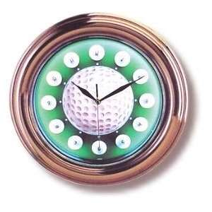  Golf Neon Wall Clock: Home & Kitchen