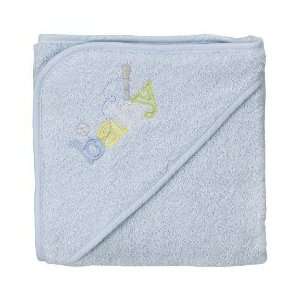  Owen Super Soft Hooded Towel   Blue Baby