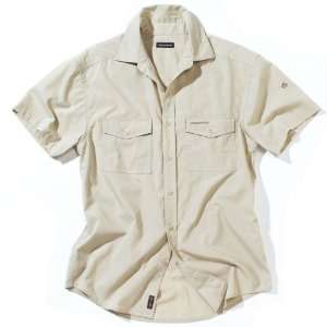   Mens Kiwi Short Sleeve Shirt, Oatmeal, X Large: Sports & Outdoors