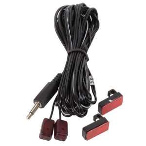   Dual Head Ir Flasher 3.5mm Male Plugs Compact 12ft Cable: Electronics