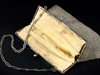 Sterling Silver Chain Mail Handbag 1913  