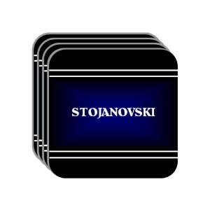  Personal Name Gift   STOJANOVSKI Set of 4 Mini Mousepad 