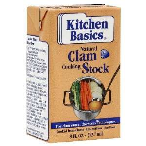 Kitchen Basics Stock Clam 8.00 OZ Grocery & Gourmet Food