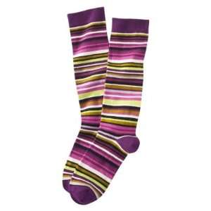  Missoni for Target Purple Stripe Socks Knee High Girls 