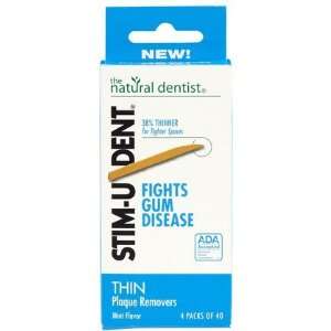  Stim U Dent Thin Picks 4 ct Of 40 Picks 160 ct (Quantity 