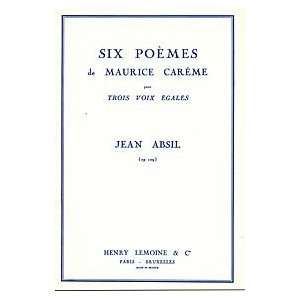  Poemes De M. Careme (6) (9790230934046) Books