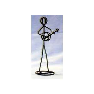  Banjo Stickman Sculpture