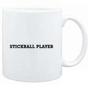  Mug White  Stickball Player SIMPLE / BASIC  Sports 
