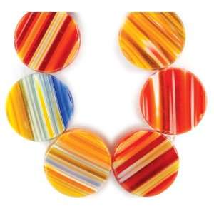  Darice(R) Millefiori Beads Discs: Arts, Crafts & Sewing