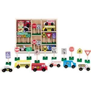  Wooden Vehicles And Traffic Signs