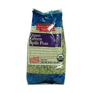   Mills Organic Green Split Peas    1 lb
