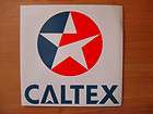 CALTEX Texaco Chevron Vinyl Race Car Decal Indy Cars St