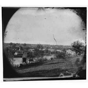   War Reprint Richmond, Virginia. View of Belle Isle: Home & Kitchen