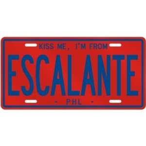   FROM ESCALANTE  PHILIPPINES LICENSE PLATE SIGN CITY