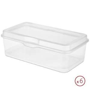 Large Flip Top Storage Containers By Sterilite 