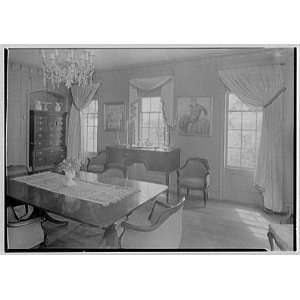   Southport, Connecticut. Dining room, to sideboard 1939