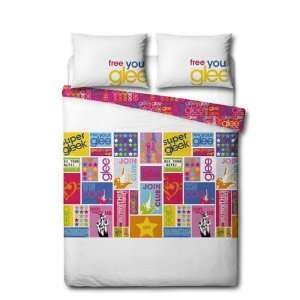  Glee Gleek Rotary Double Bed Duvet Quilt Cover Set: Home 