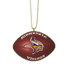  BSS   Minnesota Vikings NFL Resin Football Ornament (1.75 