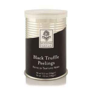 Italian Products Black Summer Truffle Peelings, 12.3 Ounce Tin:  